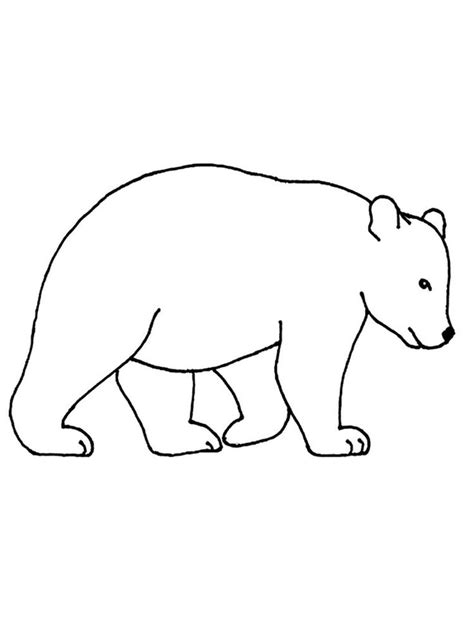 simple bear coloring pages     bear coloring page