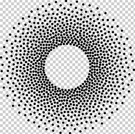 circled dot png clipart area black black  white circle circled dot  png
