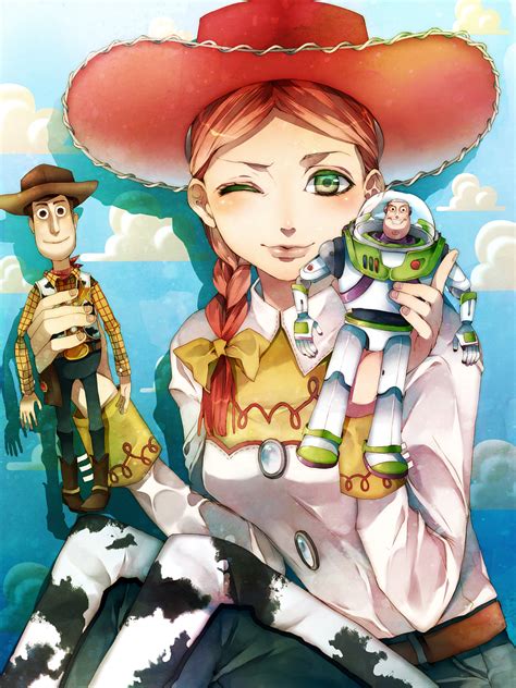 Buzz Lightyear Jessie The Yodeling Cowgirl And Sheriff