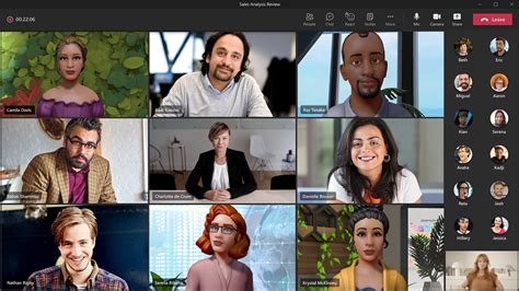 microsoft  bring mesh avatars  virtual environments  teams