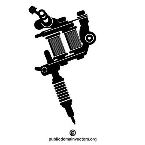 tattoo machine public domain vectors