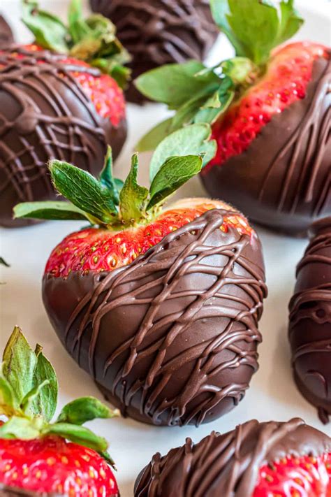 chocolate covered strawberries shugary sweets