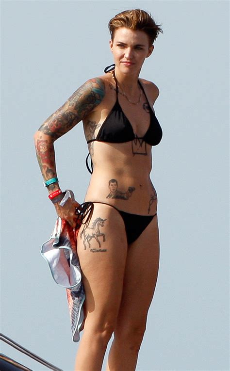 Ruby Rose Shows Off Her Incredible Bod In Barely There Bikini E Online