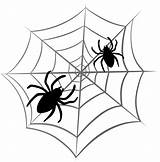 Spider Halloween Clipart Web Spiders Transparent Webs Cliparts Christmas Coloring Clip Google Kids Realistic Pages Clipartcow Library Downloads sketch template