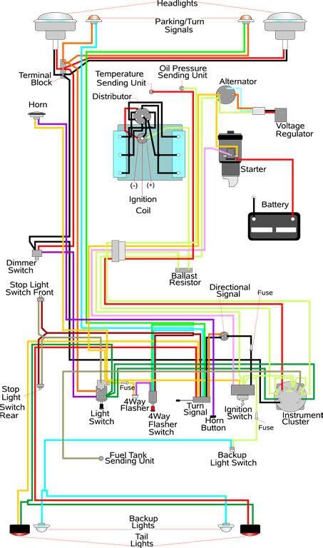 jeep cj instrument wiring schematic