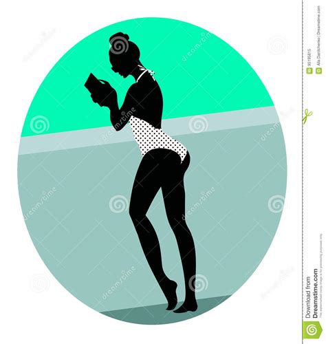 black silhouette of woman dressed in trendy dotted black