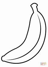 Banane Bananas Supercoloring Ausmalbild Kostenlos sketch template