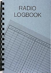 radio log book
