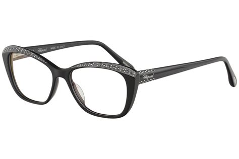 chopard women s eyeglasses vch229s vch 229 s 0700 black optical frame