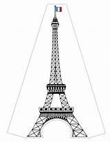 Eiffel Tower Coloring Printable Pages Kids Paris Torre La Outline Printables Print sketch template