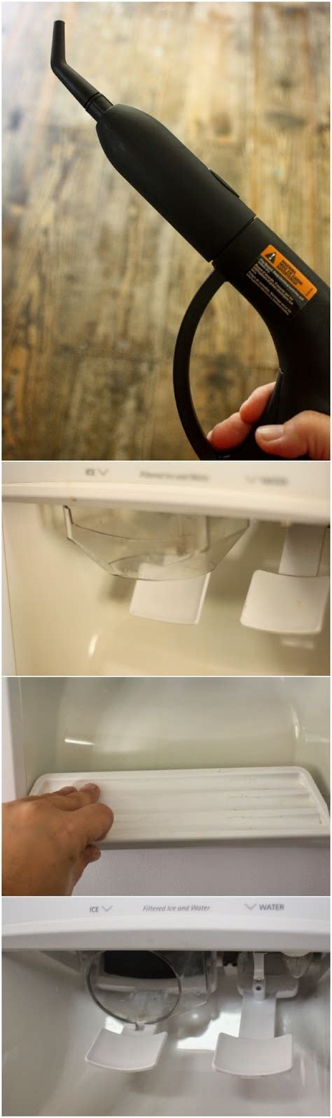 clean  ice maker   refrigerator diy craft projects