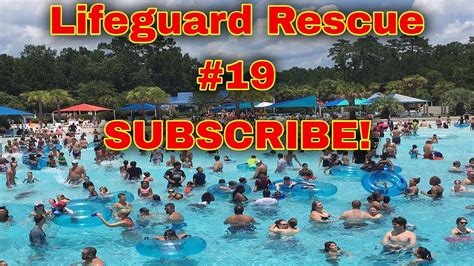 wavepool lifeguard rescue 19 spot the drowning youtube