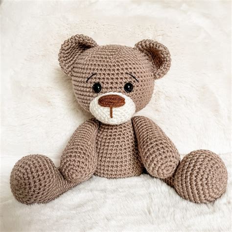 beginner printable teddy bear pattern