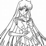 Sailor Crystal Kolorowanki Coloriages Cartonionline Czarodziejka Ksiezyca sketch template