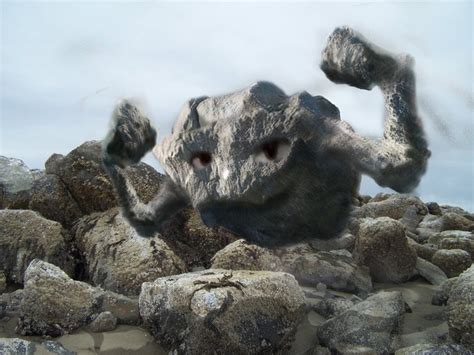Geodude Jumps In To Action Make A Real Life Pokemon For