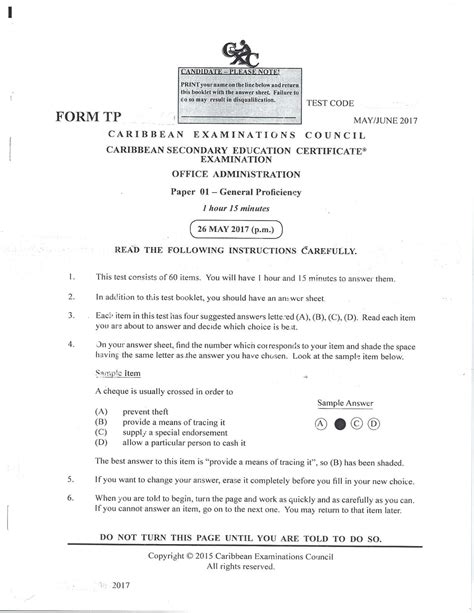 calameo csec office administration  papers