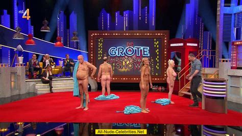 Nathalie Visser Nuda ~30 Anni In De Grote Improvisatie Show