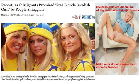 arab migrants to breed swedish and other european girls interfaith xxx