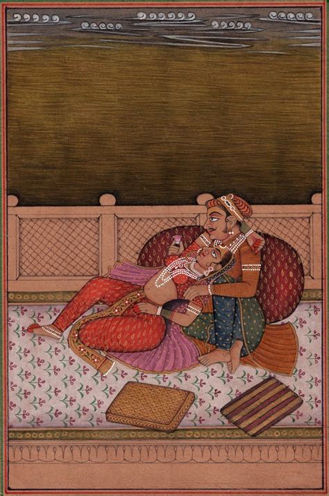 Mughal Miniature Painting Moghul Empire India Handmade