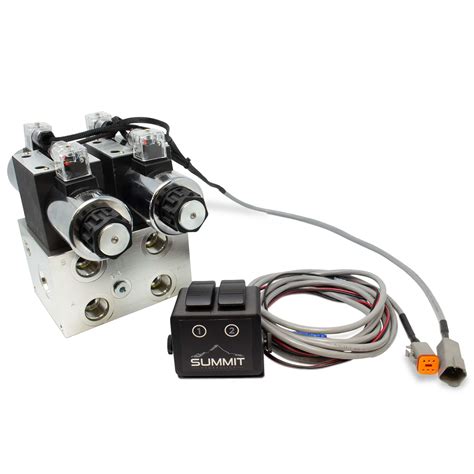 electric double acting directional control valve  spool