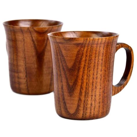 solid jujube mug wooden coffee beer mugs wood cup handmade tea cup