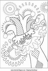 Coloring Pages Underwood Carrie Getcolorings Gras Mardi sketch template