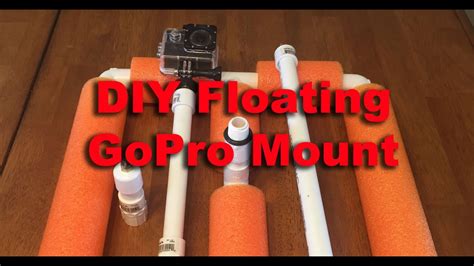 diy floating gopro mount youtube