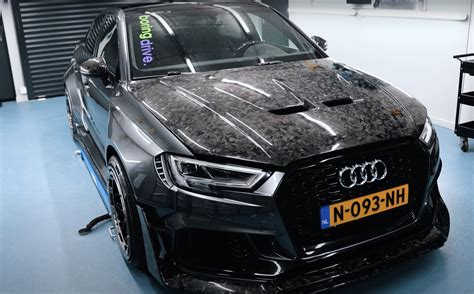 youtuber boaz van boggelen geeft zijn audi rs opvallende widebody pure luxe