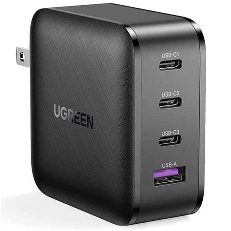 ugreen gan usb  charger   ports   pd gadgetsin