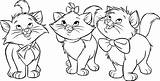 Coloring Pages Aristocats Disney Toulouse Berlioz Thanksgiving Printables Printable Marie Colors Imprimer Drawings Para sketch template