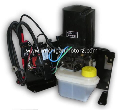 mercruiser power trimtilt pump assembly