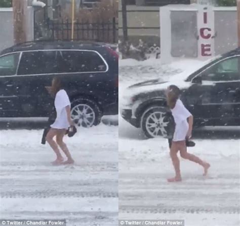 cheating wife caught sneaking home in the snow with no pants or shoes celebrities nigeria
