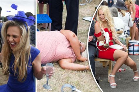 Ascot Ladies In Booze Fuelled Day At The Races And It All Got Too