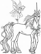 Unicorn Coloring Hard Pages Getcolorings sketch template