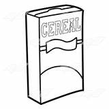 Cereal Box Clipart Abeka Clip sketch template