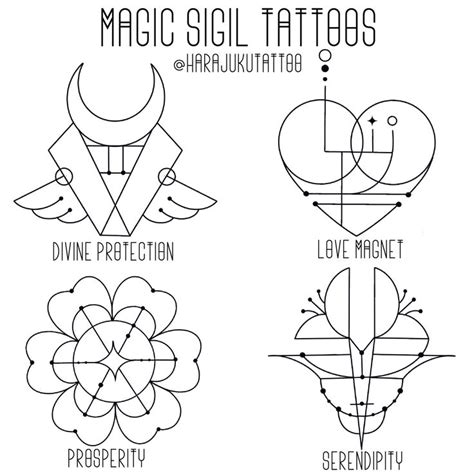 sigil tattoo sigil tattoo sigil protection tattoo