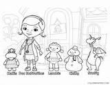 Mcstuffins Coloring4free Coloring sketch template