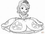 Tegninger Sofia Prinsesse Farvelægning sketch template