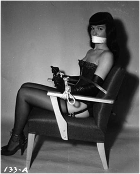 retro bondage pics with bettie page that were made and collected in 60s pichunter