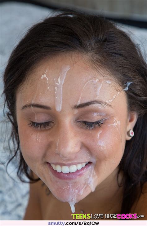 cum facial pov covered messy brunette dripping smile sexy nice perfect yes i would