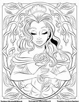 Tumblr Coloring Pages Beast Printable Beauty Belle Disney Sheets Adults Adult Princess Book Cute Sheet Colouring Books Drawings Pdf Drawing sketch template