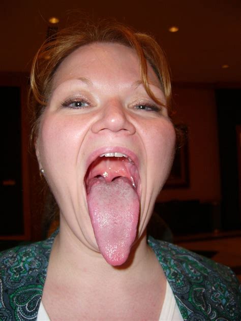 T21  Porn Pic From Tongue Pics 5 Nice Long Tongues