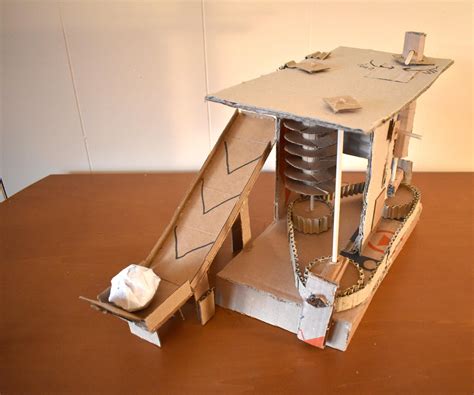 cardboard compact  simple machines  steps  pictures