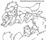 Wolf Anime Family Couple Line Drawing Firewolf Drawings Deviantart Small Lineart Coloring Pages Easy Cute Base Wolves Animal Choose Board sketch template