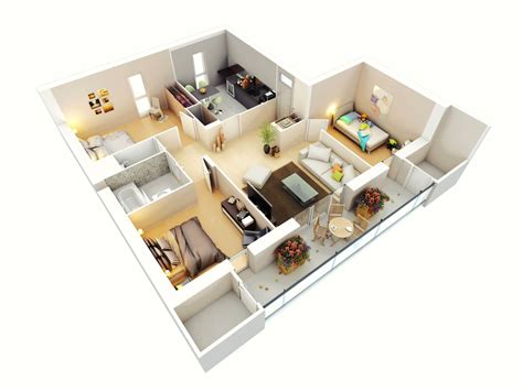 bedroom  floor plans architecture design