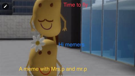A Meme About Mr P And Mrs P I Made Roblox Youtube
