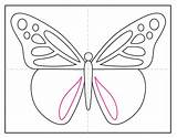 Symmetrical sketch template