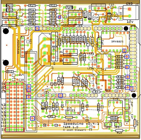 finding  speeduino pcb vc drawing parts  fritzing forum