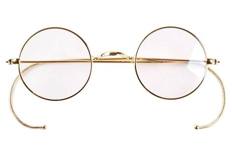 thomas round 44mm round vintage antique wire glasses