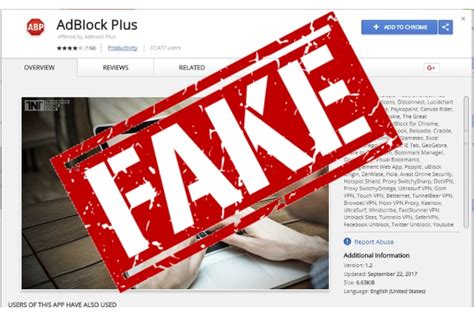 fake adblock  extension fools thousands  chrome users